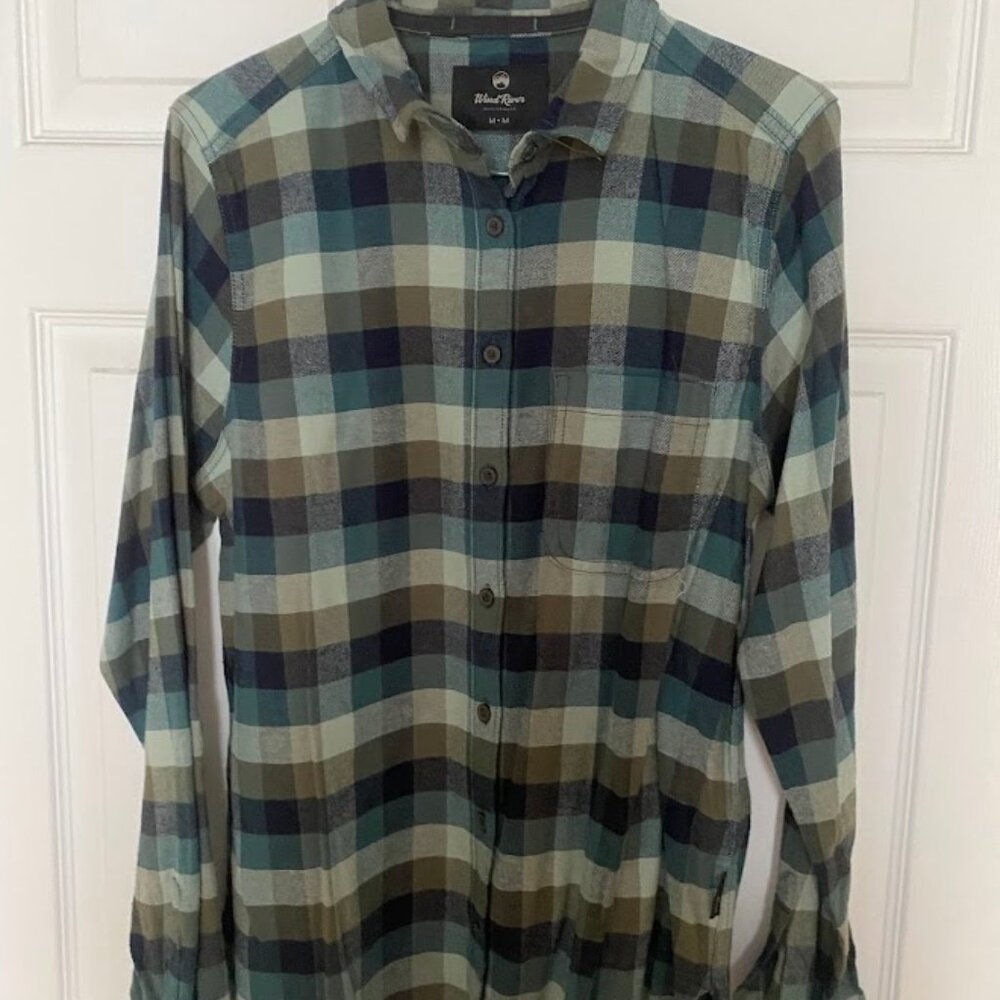 Wind River plaid button up